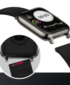 Alternative view of Hot Sell 20MM 22MM Silicone Watch Strap 20/22mm Universal Watchband Wristwatch Band for P22 Smartwatch &Other Watches Bracelet