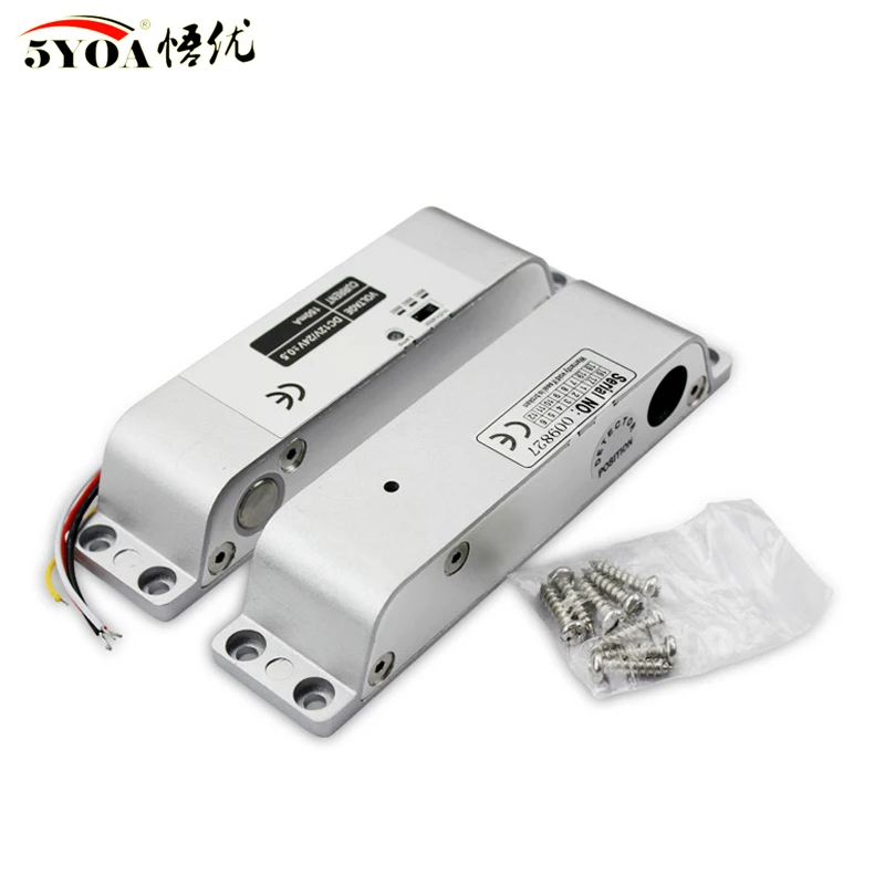 DC12V Electric Drop Bolt Lock with Fail Safe Mechanism for Gate Access Control