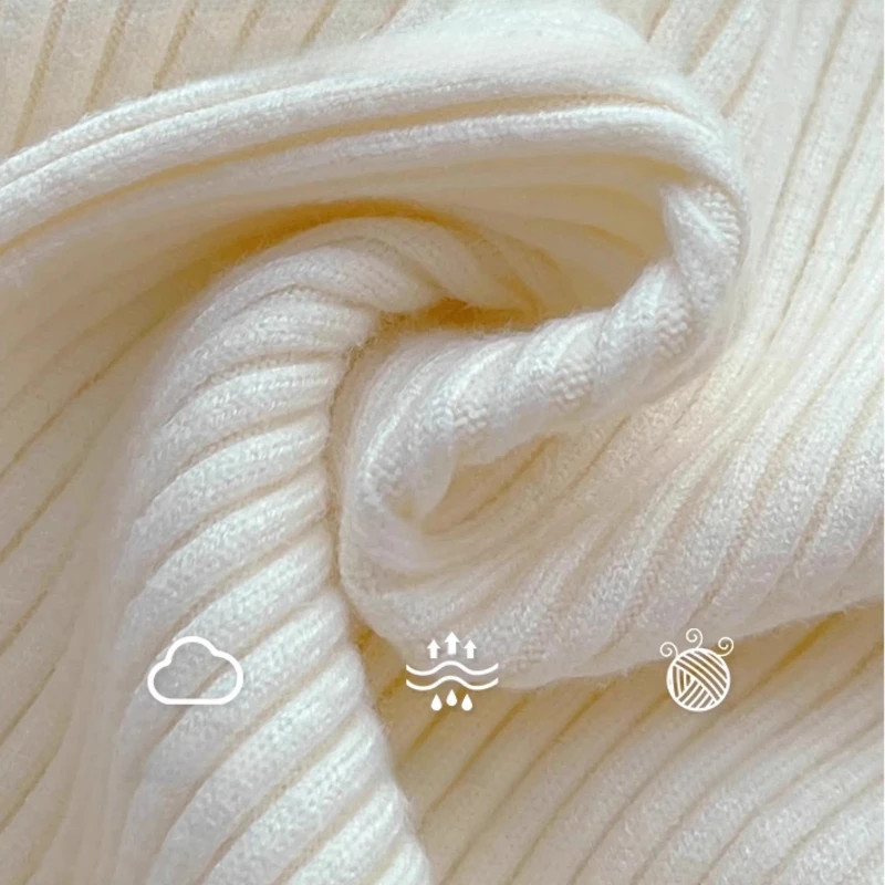 Chic Autumn Winter 2025 Pullovers Women Long Sleeve Casual Turtleneck Warm Basic Sweater Knit Jumpers Solid Color Slim Tops - Image 6