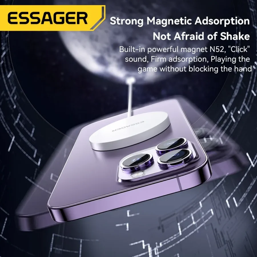 Essager 15W Magnetic Qi Wireless Charger for iPhone and Xiaomi Pad - Image 5