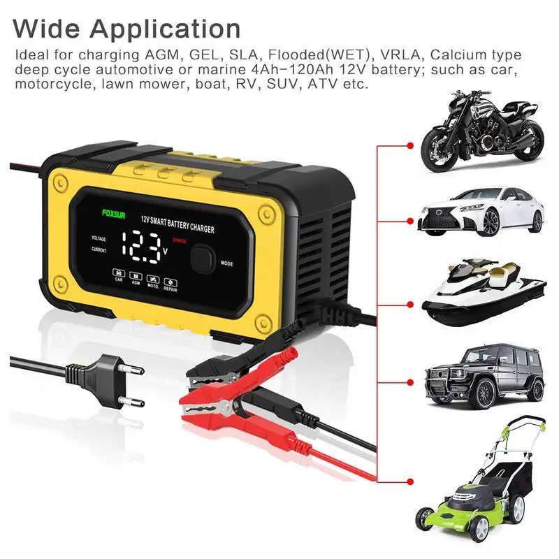 Portable Battery Jumper Starter Power Pack LCD Screen Powerful Engine Equipment 12V Device For Outdoor Roadside - Image 4