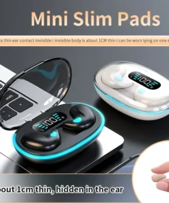 Alternative view of X55 Wireless Bluetooth Earbuds with Noise Reduction and Bass - HiFi Stereo Sound