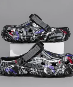 Alternative view of Summer Men's Camouflage EVA Clogs - Comfortable Beach Sandals Size 46-47