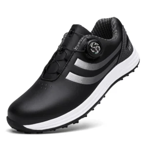 Golf Shoes for Outdoor Leisure Sports, Slip-resistant Walking Shoes for Men and Women, White 9