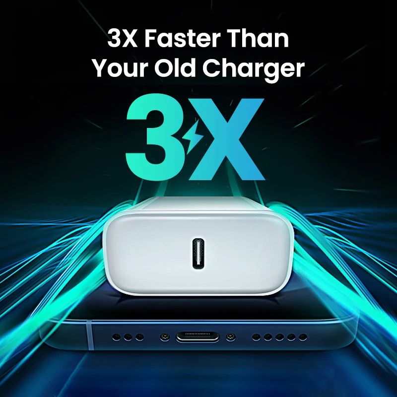 Apple 30W USB-C Fast Charger for iPhone and iPad - Image 4