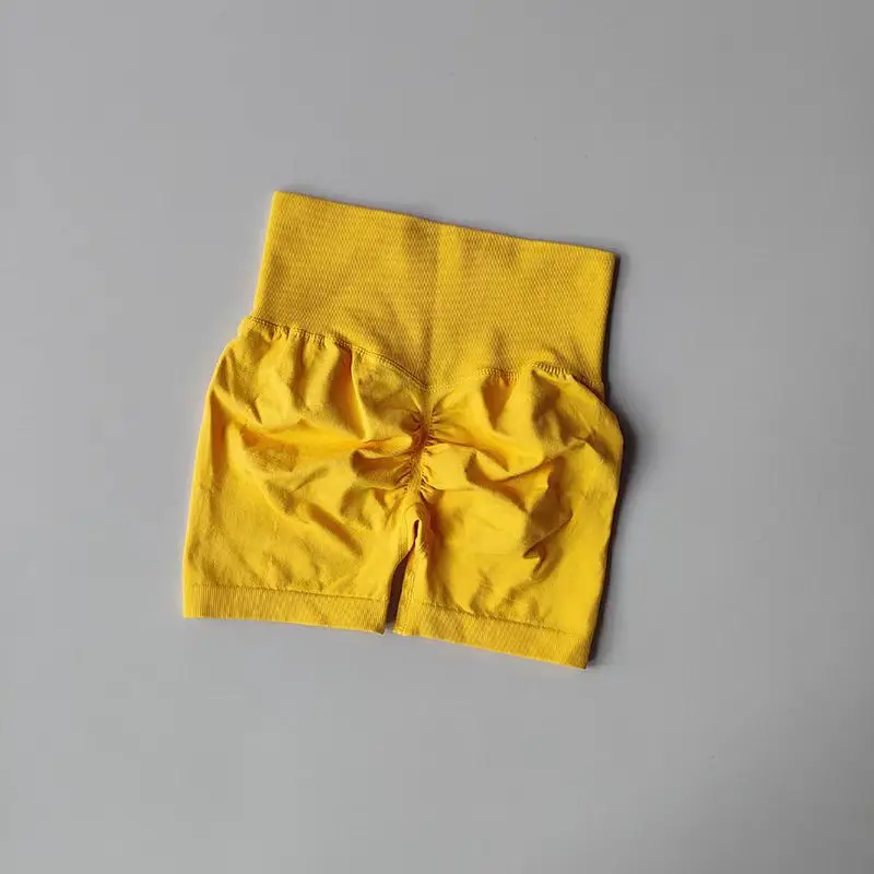 High-Waist Women's Yoga Shorts - Breathable Butt Lift Cycling and Workout Shorts - Image 5