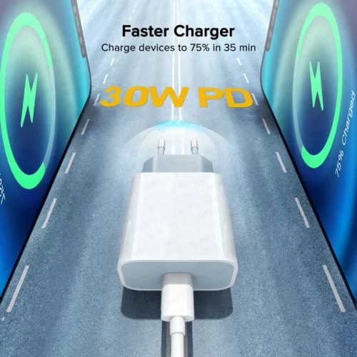 Alternative view of Apple 30W USB-C Fast Charger for iPhone and iPad