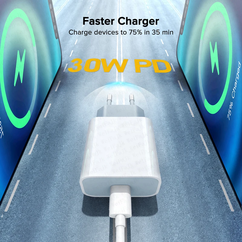 Apple 30W USB-C Fast Charger for iPhone and iPad - Image 2