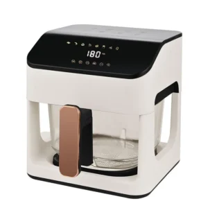 Intelligent Touch-Controlled Glass Air Fryer with Simple Operation and Even Heating for Home Chefs