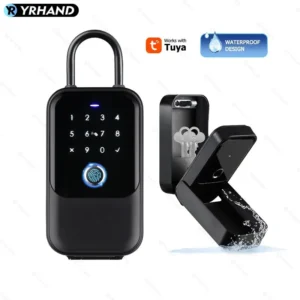 Wireless Bluetooth Smart Key Lock Box with Secure Storage for Home Use - K5 TY