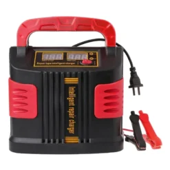 Car Jump Starter with AUTO Adjust LCD Display, 350W 14A, for 12V-24V Vehicles