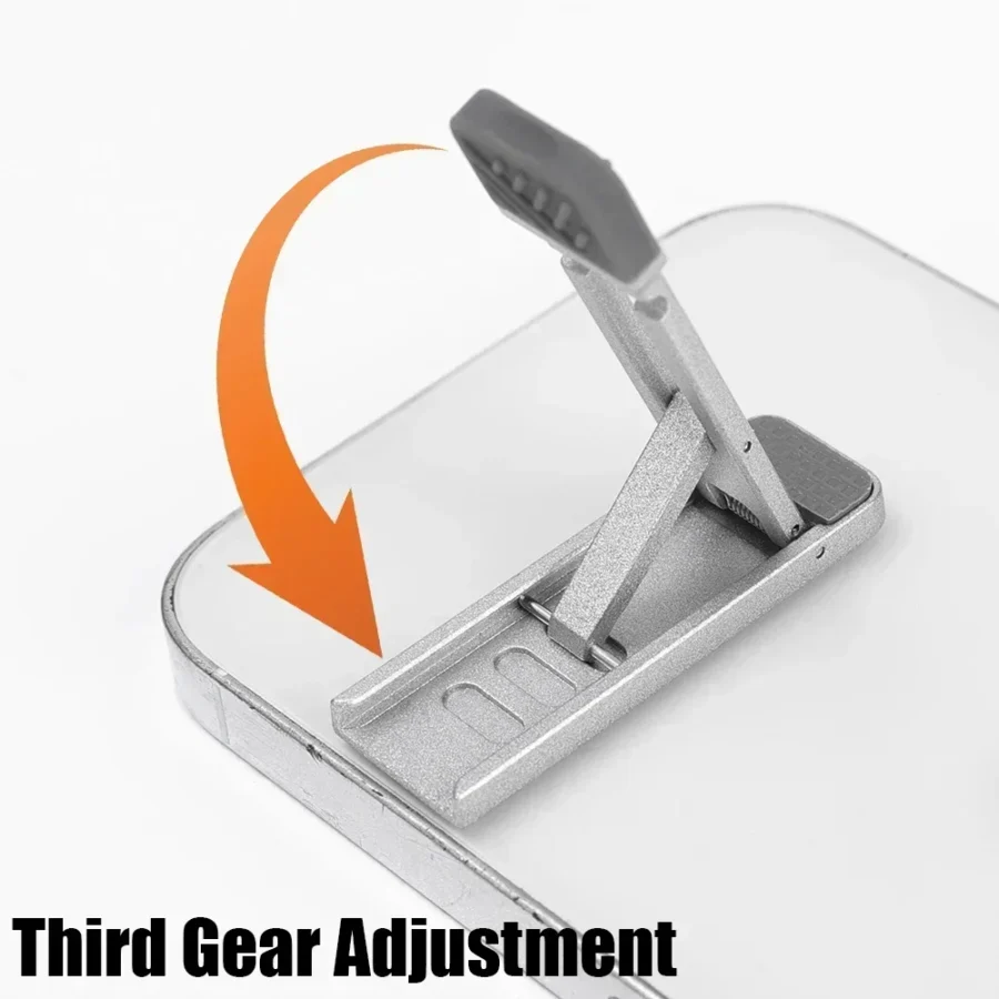 Aluminum Mini Laptop Stand with Adjustable Height for MacBook and Smartphones - Image 5