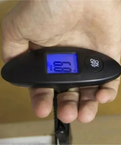 Alternative view of 40kg/100g Portable Luggage Scale High Precision Travel Digital Hanging Scales With Webbing belt LCD Digital Electronic Luggage