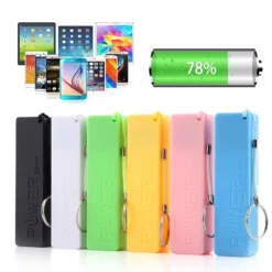 Portable USB Power Bank with High Capacity for Mobile Devices on the Go