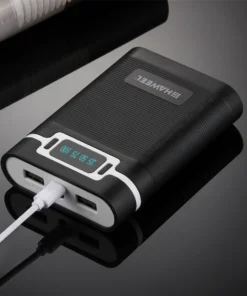 HAWEEL 10000mAh Power Bank Shell Box with 2 USB Outputs for Smartphones
