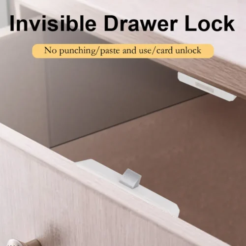 Alternative view of Tuya Smart Drawer Lock - Keyless NFC Electronic Lock for Cabinets and Furniture