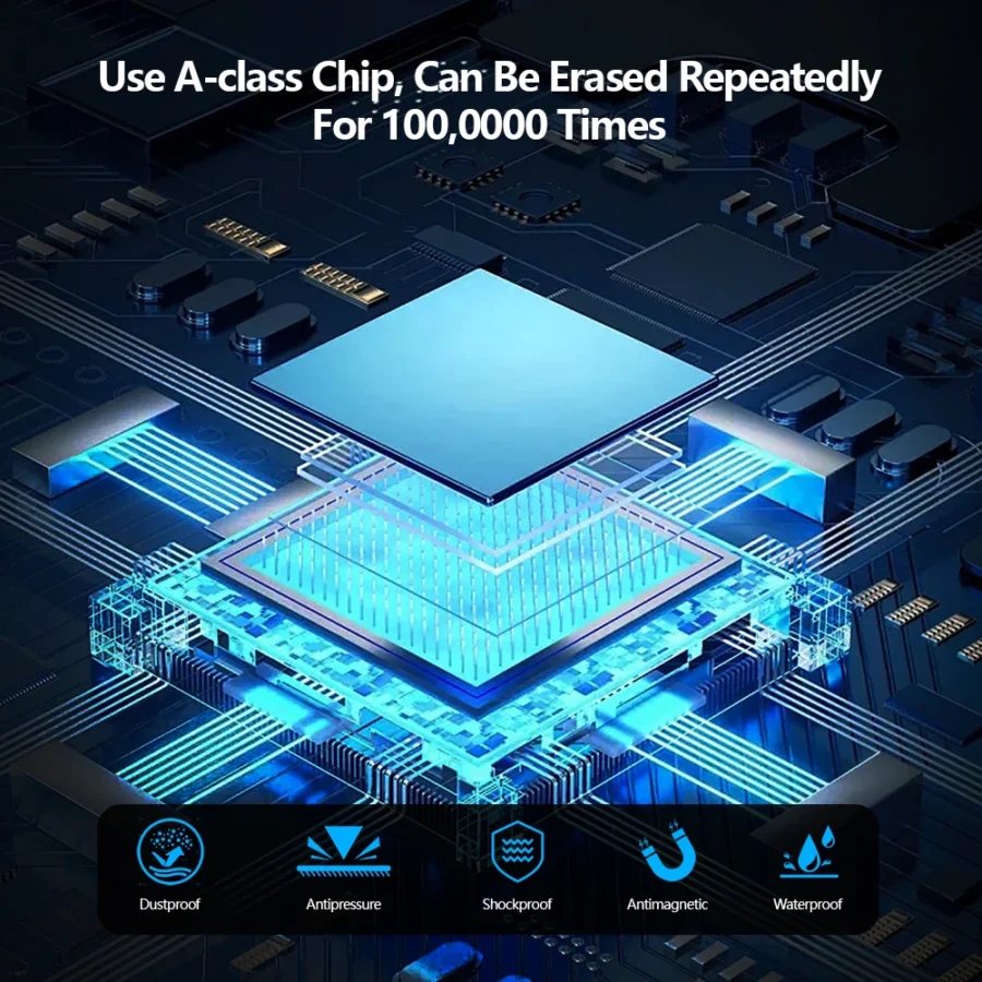 JASTER 128GB Mini Metal USB Flash Drive - Business Gift Memory Stick - Image 3