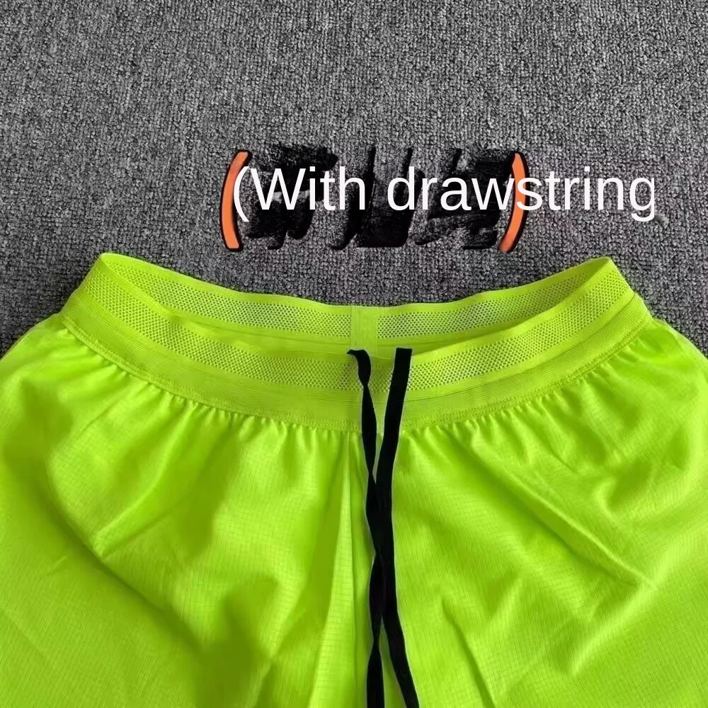 Men's Running Shorts with Quick Drying Fabric and Anti Glare Lining for Comfortable Marathon Training - Image 2