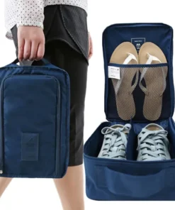 Nylon Waterproof Travel Organizer Bag for Shoes and Clothing