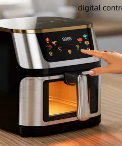 Alternative view of Big Capacity 10L Air Fryer - Multifunctional, Intelligent Cooking Machine for Home Use