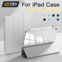 iPad Case with Pencil Holder for 10.2, 9th, 8th, 7th, 10th Generation, Pro 11, 12.9, and Air 5/4