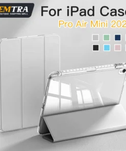 For IPad Case 10.2 9th 8th 7th 10 10th Generation Pro 11 13 2025 12.9 2022 Cover Pencil Holder Funda for IPad Air 5 4 10.9 Cases