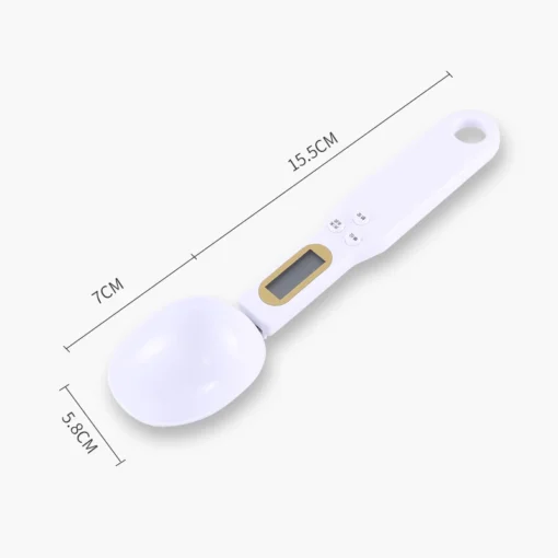 Mini Spoon Scale Digital Kitchen Scale with LCD Display for Measuring Food Weight up to 500g - Image 6
