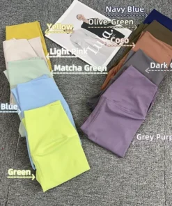 Alternative view of High Waist Push-Up Leggings for Women - Soft Fitness Yoga & Running Pants