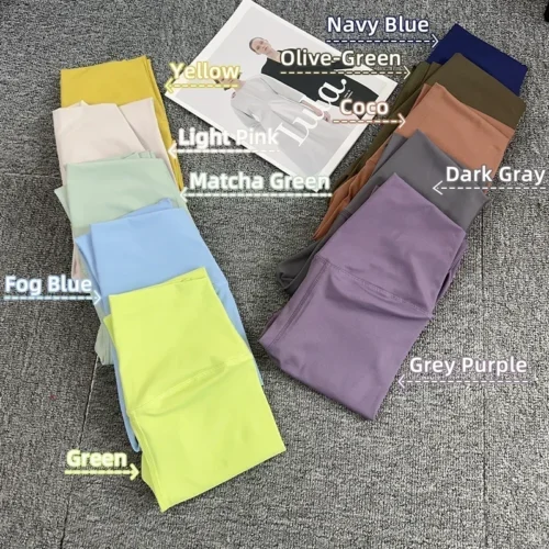 Alternative view of High Waist Push-Up Leggings for Women - Soft Fitness Yoga & Running Pants