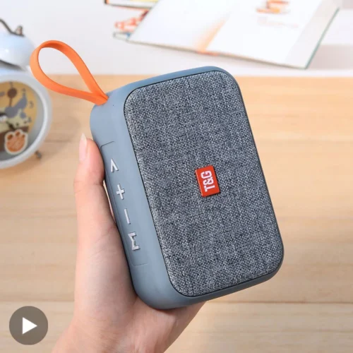 Outdoor Portable Bluetooth Speaker with Subwoofer and FM Radio - Mini Sound Box