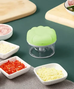 Alternative view of Mini Food Mixer - Multi-Function Manual Garlic Chopper and Vegetable Cutter for Home Kitchen