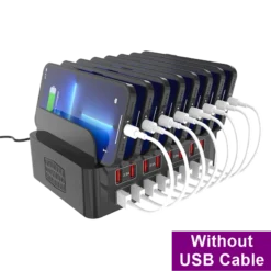 150W Universal Multi USB Type C Fast Charger Station with 16 Ports for iPad, iPhone, Samsung, and Tablets