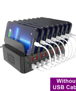 150W Universal Multi USB Type C Fast Charger 16 Port 3.5A MAX Charging Station Stand For Ipad Iphone 17 16 Samsung Xiaomi Tablet