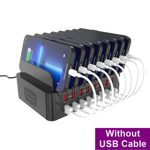 150W Universal Multi USB Type C Fast Charger 16 Port 3.5A MAX Charging Station Stand For Ipad Iphone 17 16 Samsung Xiaomi Tablet