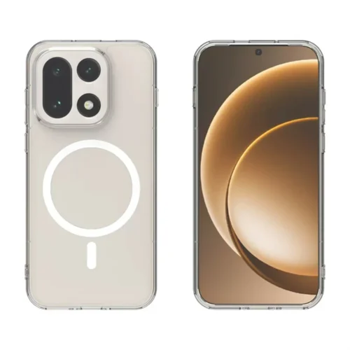 For OnePlus 15 Case Magnetic MagSafe Transparent Cover For OnePlus15 5G One Plus 15 Acrylic Protect Shell Shockproof Bumper