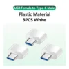 3x USB to C White