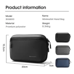 Alternative view of BANGE Extra Large Travel Electronics Organizer - 3-Layer Cord Storage Bag for Phones and Accessories