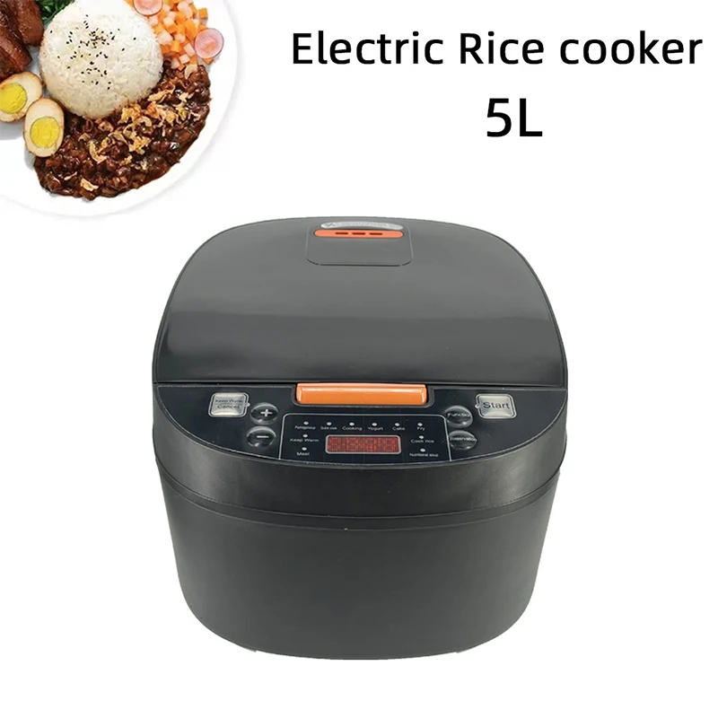 Intelligent 5L Rice Cooker - Multi-Function for Cooking and Soup - Image 5