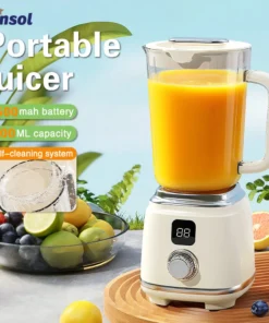 TINSOL 10-Blade Multifunctional Juicer and Blender - High Juice Yield, Ice Crusher