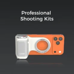 Magnetic Phone Camera Grip with Remote Control for Mobile Photography Enthusiasts