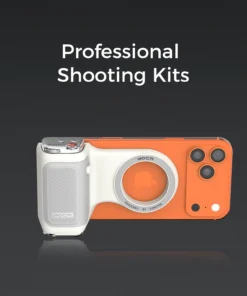 COMITOK Magnetic Phone Camera Hand Grip Smart Holder with Remote Control for Iphone & Android Shooting Aid Accessory