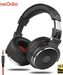 Oneodio Professional Over-Ear DJ Headphones with Microphone - HiFi Monitor Sound