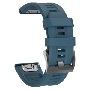 Silicone Watch Strap with QuickFit Design for Garmin Epix Gen 2, Fenix 7, 5 Plus, 6X Pro, and Enduro 2