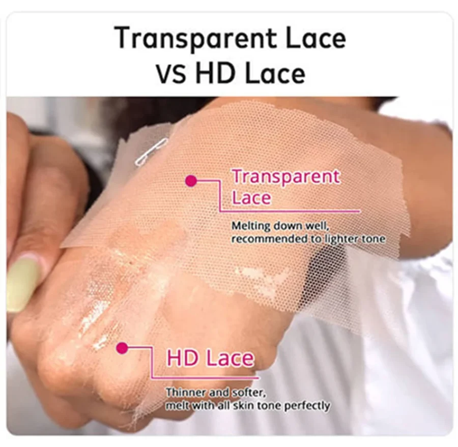 13x6 HD Transparent 613 Blonde Lace Frontal Human Hair Wigs Brazilian Straight Lace Front Human Hair Wigs Can Be Dyed Any Color - Image 5