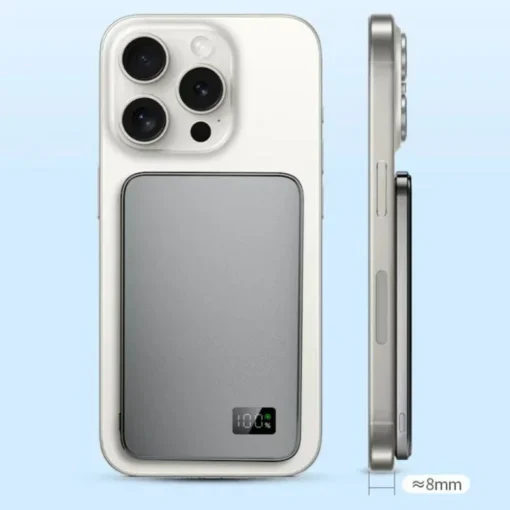 Magnetic Wireless Power Bank 10000mAh - Fast Charging for iPhone, Samsung, Huawei Users - Image 4
