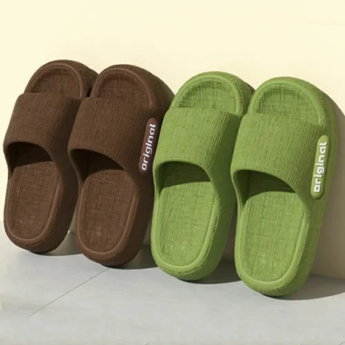 Alternative view of Women’s Thick Platform EVA Slippers - Non-Slip Comfort Flip Flops for Indoor and Outdoor Use