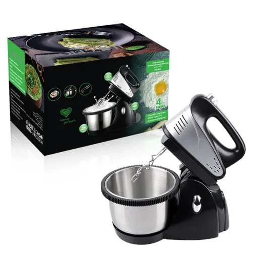 Electric Stand Mixer with 5 Speeds and 800W Power for Baking and Cooking - Image 6