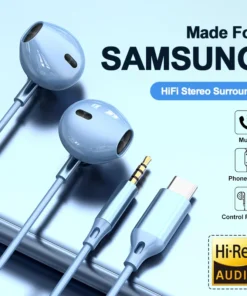 Samsung HiFi Surround Sound Wired Earphones with USB Type-C and 3.5mm for Galaxy Devices
