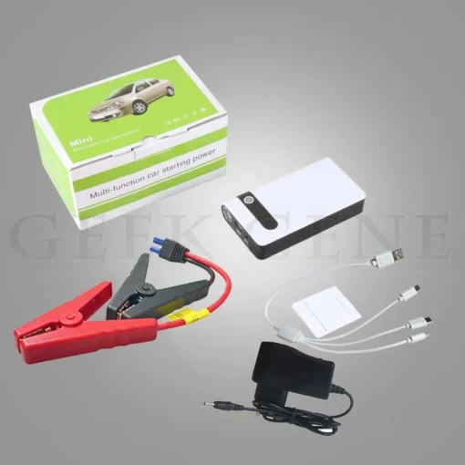 Portable Car Battery Charger Jump Starter 2000A Peak Current for 12V Vehicles - Image 6