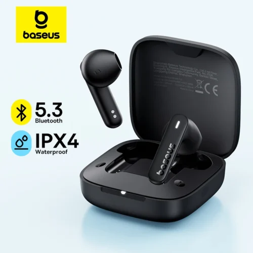 Baseus Bowie E16 True Wireless Earbuds - Bluetooth 5.3, 30H Battery Life, IPX4 Waterproof